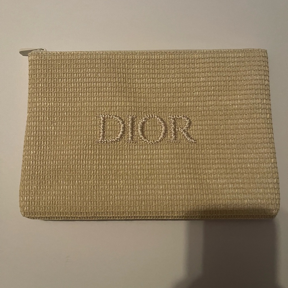 Dior makeup travel bag